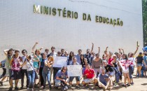 Manifestação contra a PECC 55 em Brasília