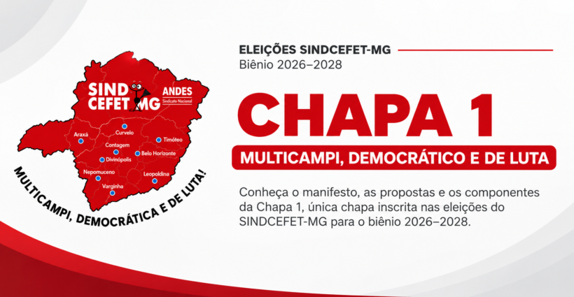 Eleição Gestão 2026–2028: Chapa 1 apresenta suas propostas